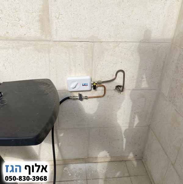 התקנת חגז לרגיל ולמטבח