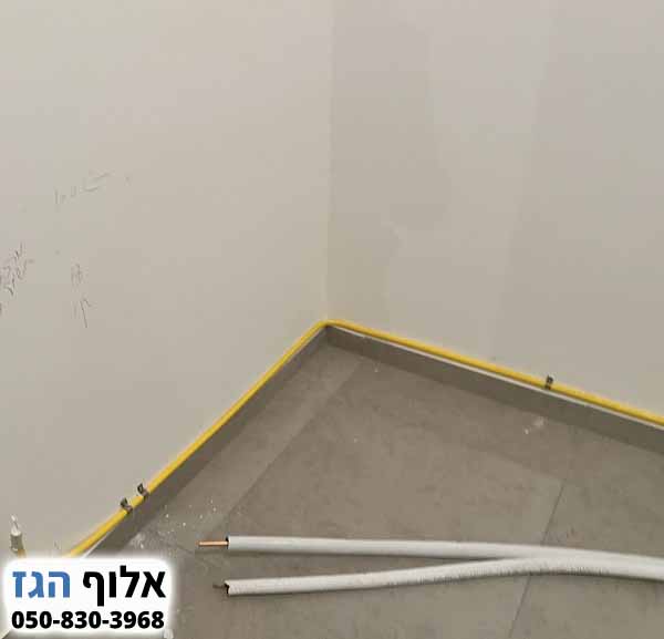 הזזת נקודת גז בדירה בבני ברק