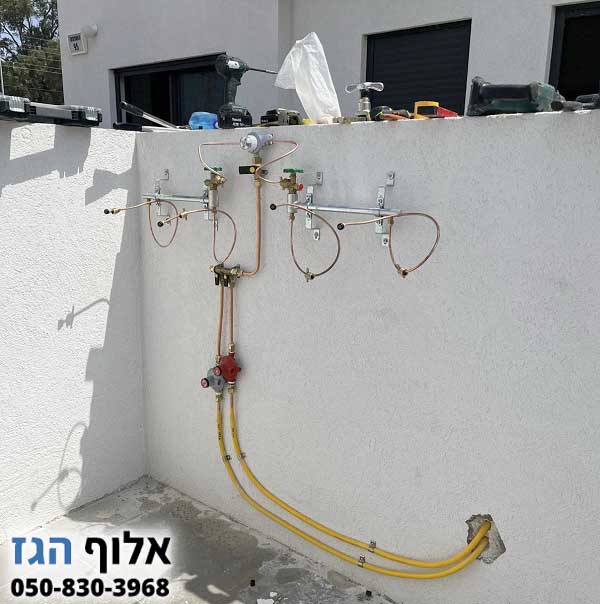 הוספת נקודות גז חדשות למחמם מים