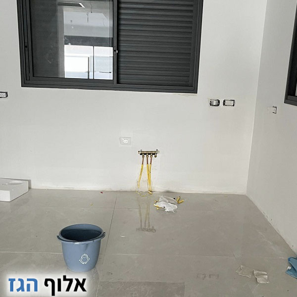התקנת נקודת גז בבית פרטי למחמם מים