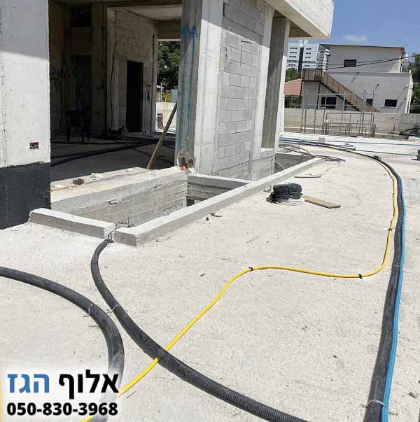 חיבור בית פרטי לגז