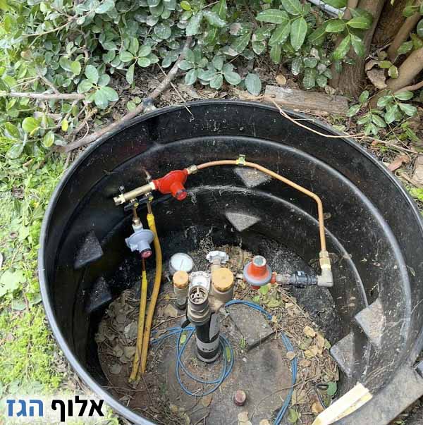 צובר גז אחרי חידוש מקצועי